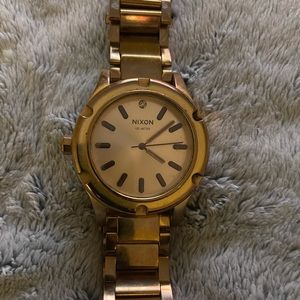 Nixon Rose Gold Tone watch